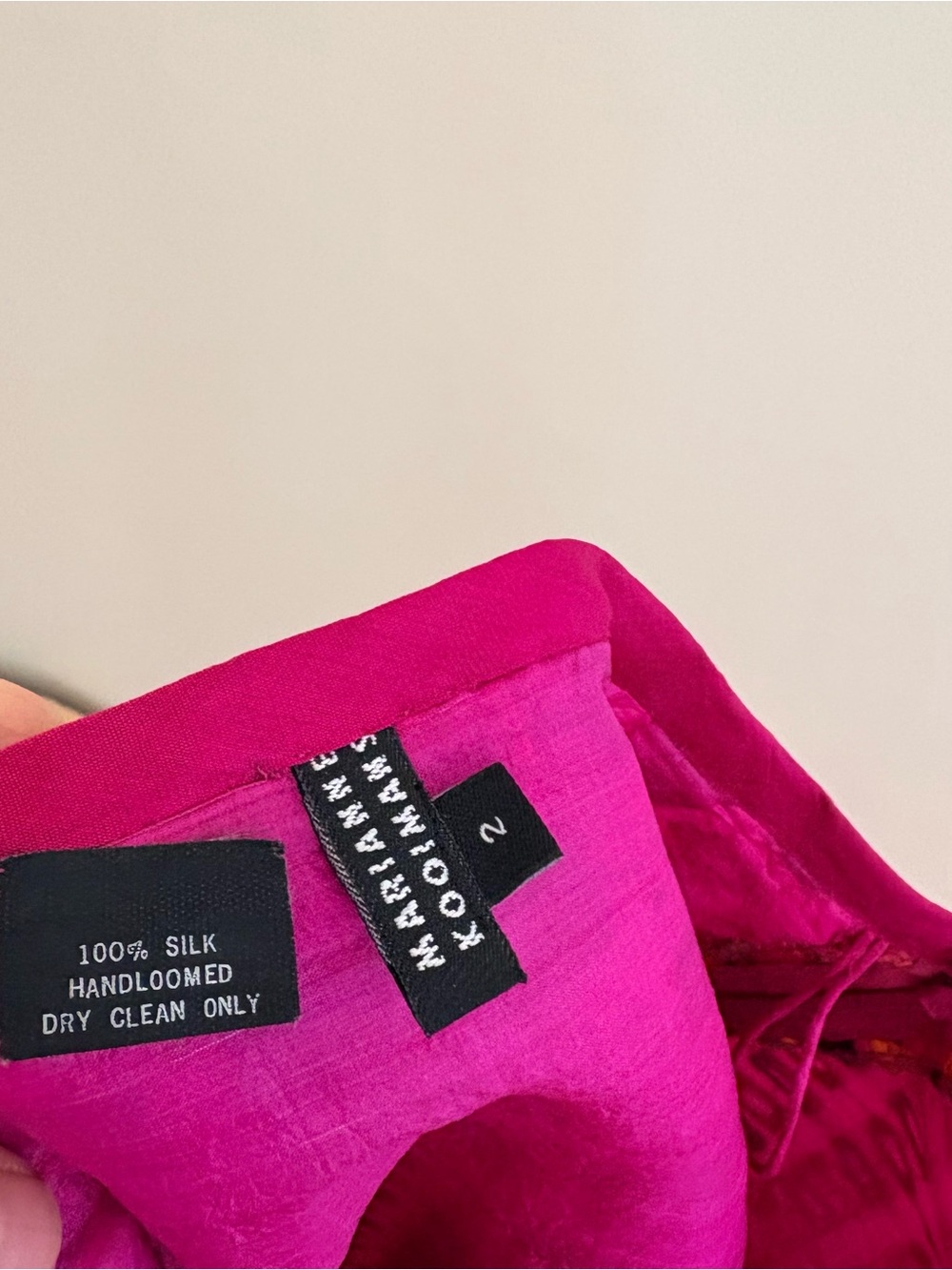 Marianne Kooimans Silk Skirt - Picture 5 of 5
